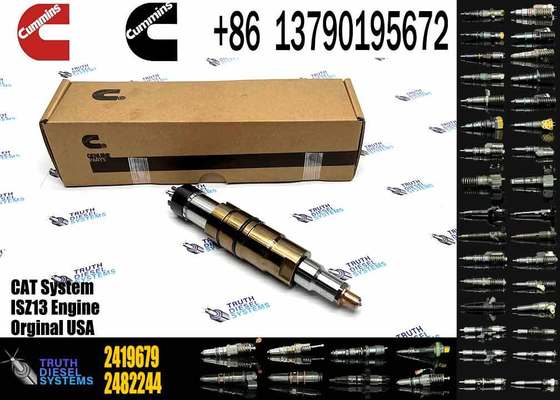 ZQYM Factory Fuel Injector Assembly CRDI 2488244 2086663 2264458 2419679 2031835 2057401 for Cummins Scania XPI Injector