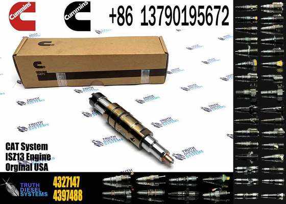 ZQYM Hot Sale Diesel Common Rail Fuel Injector 4327147 5579421 Suit for Cum-mins ISX15 Series Engine