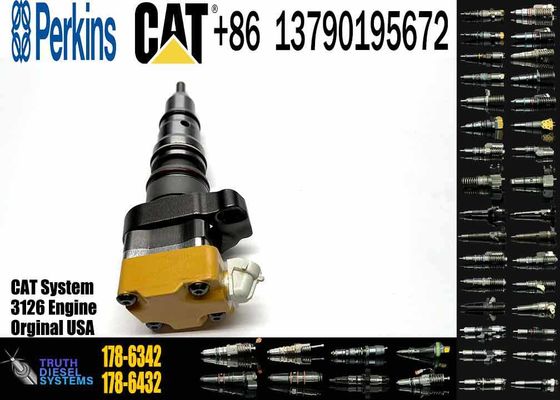 178-6342 Fuel Injector 3126B Diesel Engine Parts Fuel Injector 1786342 10R1257 for Tractor D5N D6N