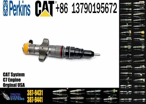 Common Rail Injector 387-9431 320-2940 328-2574 Diesel Fuel Injector 553-2592 For Excavator C9 387-9431