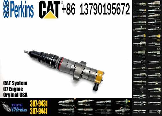 Common Rail Injector 387-9431 320-2940 328-2574 Diesel Fuel Injector 553-2592 For Excavator C9 387-9431