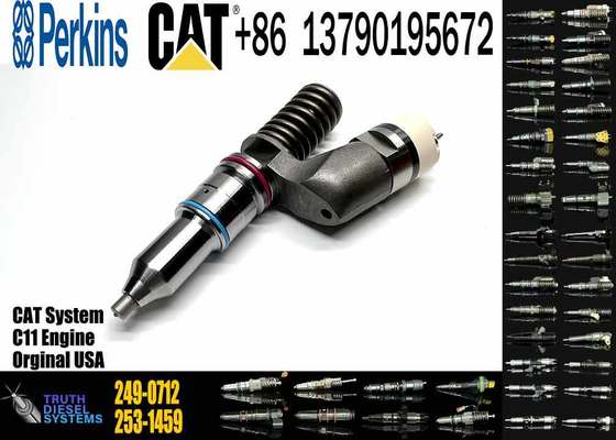 C11 C13 Engine Diesel Fuel Nozzle Injector 10R3147 249-0712 Excavator Parts Fuel diesel Injector