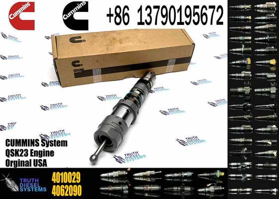 Diesel Engine Parts Fuel Injector 4010029 4001830 for Cummins QSK19 QSK23 QSK60 Engine Series