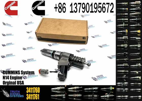 OEM N14 Engine Parts Common Rail Diesel Fuel Injector 3411760 3411691 3411765 3411766 For Cummins Engine Bulk Sale of Injectors