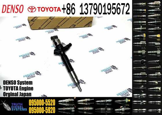 High Quality Diesel Engine Spare Parts New OEM 095000-5520 23670-0L010 236700L010 Fuel Injector Injection Valve Car Part