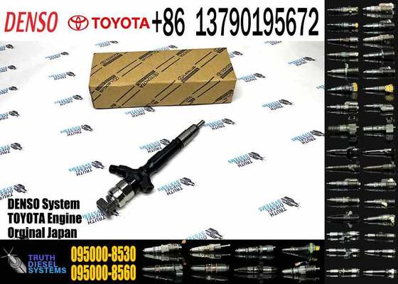 Fuel Injector 23670-39276 23670-30100 23670-0L070 23670-30100 095000-8530 for Toyota Hilux Pick-up 2.5L 2KD-FTV 4WD D4D Euro 3