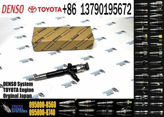 Common Rail Fuel Injector 095000-8560 23670-30370 2367030370 for Toyota Hilux Vigo Toyota KUN26 0950008560