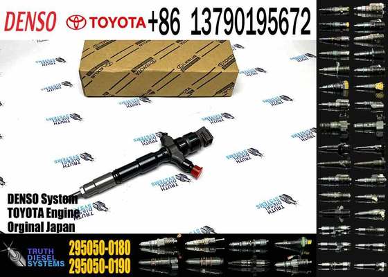 Diesel Inyectores Common Rail Injector 295050-0180 for TOYOTA Hilux 23670-0L090