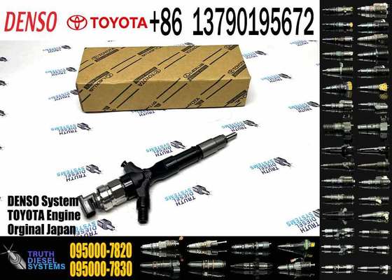 Common rail injector 095000-7820 Common rail injector 095000 7820 23670-30265 is applicable to electronic Toyota injector