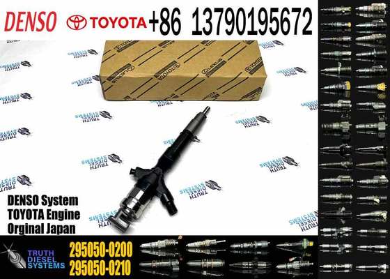 295050-0200 23670-39365 23670-30400 295050-0460 Common Rail Injector for Land / Cruiser / Prado 1KD-FTV