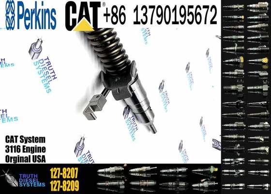 127-8209 0R-8483 127-8207 0R-8475 101-8673 0R-4374 Fuel Injector 1278209 for Cat Excavator 200B 320B 3116 3114 Parts