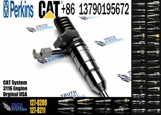 3116 Diesel Engine Fuel Injector 127-8209 1278209 0R-8483 0R8483 127-8211 Excavator Spare Parts for CATERPILLAR E200B 320B