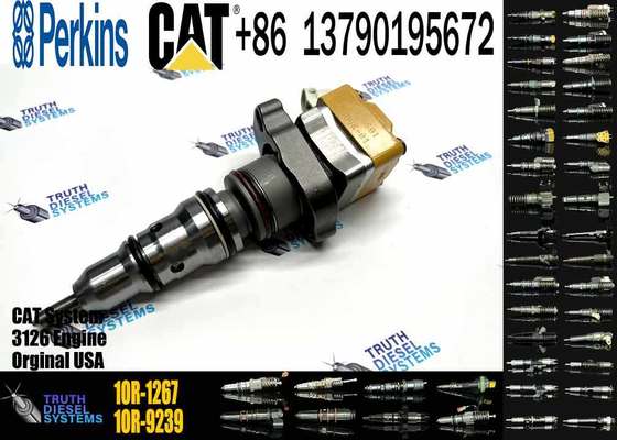 New Diesel Engine Injector 1OR-1267 188-1320 10R-9237 173-9379 10R-0781 4CR0197 156-8895 for Caterpillar C3126 Common Rail Steel