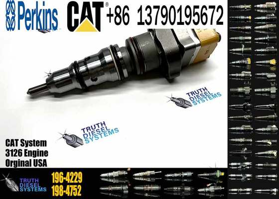High Quality 3126B Engine Fuel Injector 10R0782 10R-0782 196-4229 1964229 diesel Injector Assembly for CAT