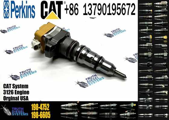 High Quality 3126B Engine Fuel Injector 10R0782 10R-0782 196-4229 1964229 198-4752 diesel Injector Assembly for CAT