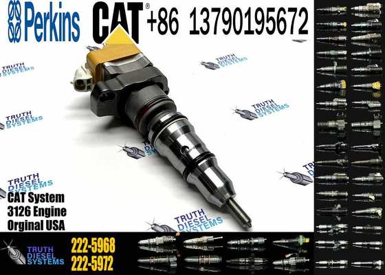 222-5968 10R-1306 2225968 10R1306 High Quality Excavator Parts Diesel Fuel Injector for Cat Caterpillar Engine 3126 3126B 3126E