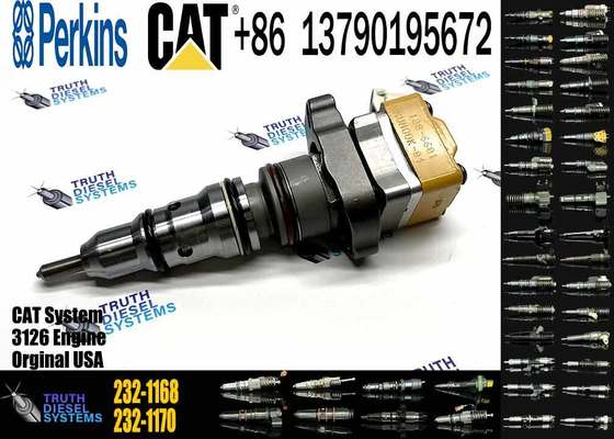 Diesel Engine Injector 232-1171 138-8756 222-5963 222-5972 173-4059 232-1168 Caterpillar C3126 Common Rail Injection Valves