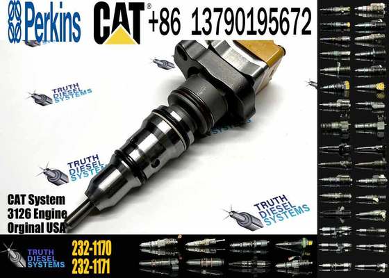 Diesel Engine Injector 232-1171 138-8756 222-5963 222-5972 173-4059 232-1168 232-1170 Caterpillar C3126 Common Rail Injection Valves