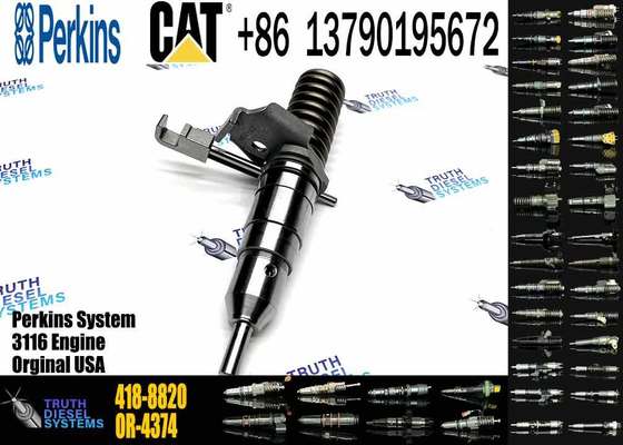 Genuine 8mm Plunger Mechanical Diesel Injector 127-8216 Fuel Injector for CAT 3114 3116 Engines Construction Machinery Parts