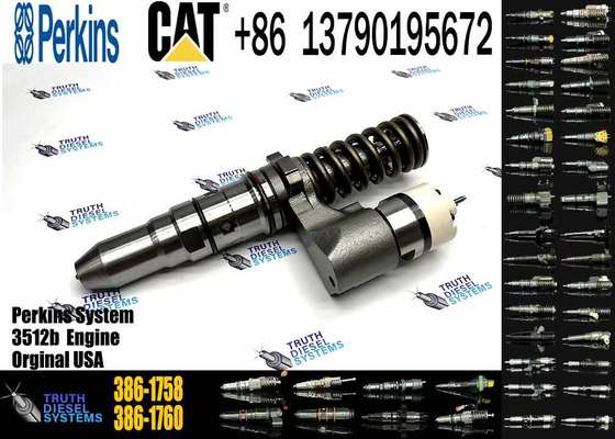 Diesel Common Rail Diesel Fuel Injector 386-1758 3861758 20R-1270 for Caterpillar CAT 3506 3508 3512 3516 3524 Diesel Engine