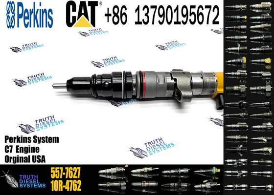 CAT325D Excavator Fuel Injector 557-7627 C7 Compatible with E325D E329D Injectors Construction Machinery Parts