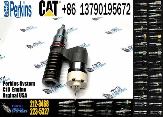 Excavator Accessories New 317-5278 212-3468 212-3463 Fuel Injector for CAT C10 C12 320d C6.4 C6.6 Diesel Engine Spare Parts Construction Machinery