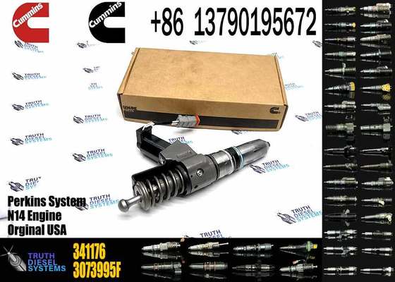Common Rail Fuel Injector 3407776 3087807 3411385 341176 3409975 for Cummins QSN14 N14 Engine Excavator Parts