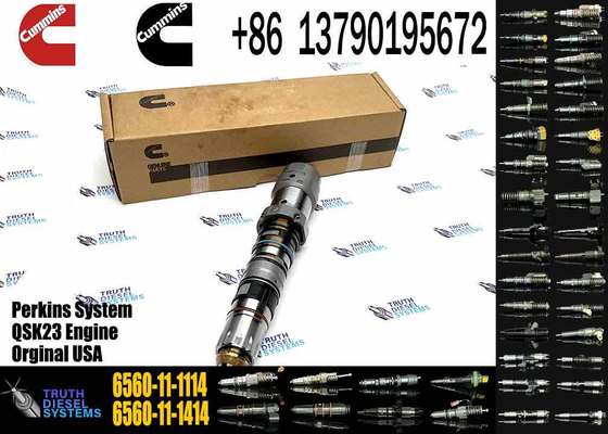 Durable Fuel Injector Assembly 6560-11-1114 6560111114 for Cummins Engine QSK23 Series