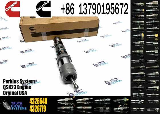 New Construction Machinery Fuel Injector for QSK60 & for CUMMINS Diesel Engine Models 4928349 4326639 4088427 4326640