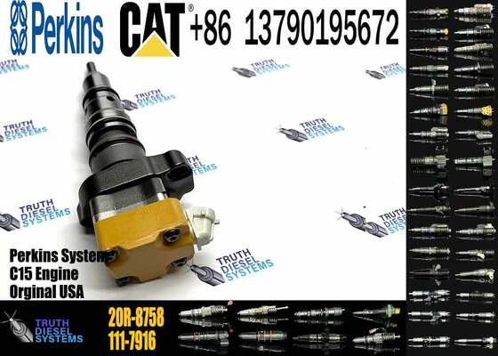 20R-8758 174-7526 20R-0758 Fuel Injector Group Compatible with Engine 3412E | Excavator Repair Tools | High Quality | Durable |