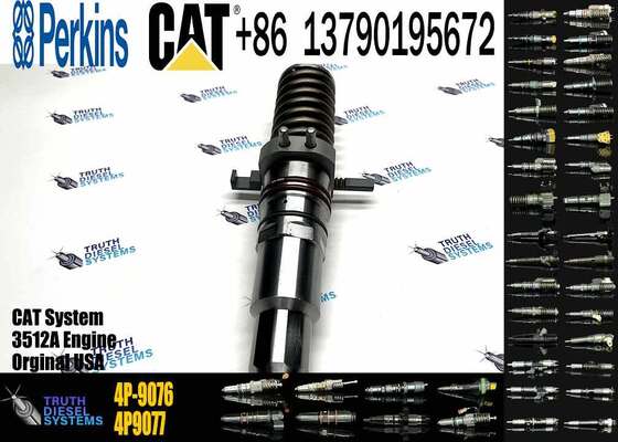 4P-9076 0R-2921 Fuel Injector Compatible with Engine 3516 3512 3508 | Excavator Repair Tools | High Quality | Durable |