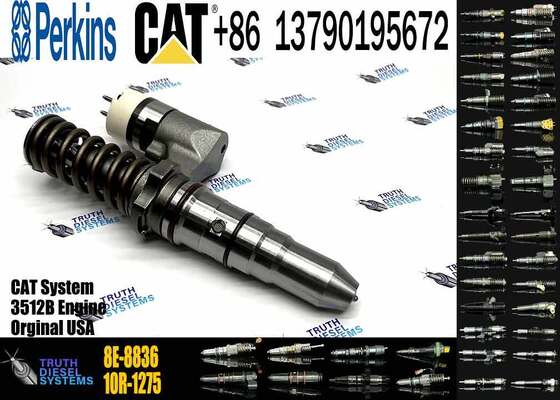 Common Rail Fuel Injector 8E-8836 CAT 3508B 3512B 3512C 3516B 3516C 8E 8836 Injector for Caterpillar Diesel Engine Parts
