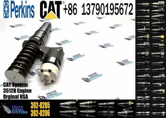 3500B Series 392-0205 20R-1269 AAECT03094 Diesel Fuel Injector Assy 3920205 20R1269 Injector GP for CAT 3508 3512 3516 Engine