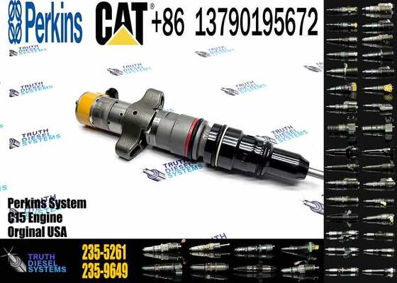 For Caterpillar C-9 Engine Diesel Fuel Injectors 235-2888 235-5261 235-9649 235-5518 235-1400 235-1401 Aluminum Nozzle Injectors