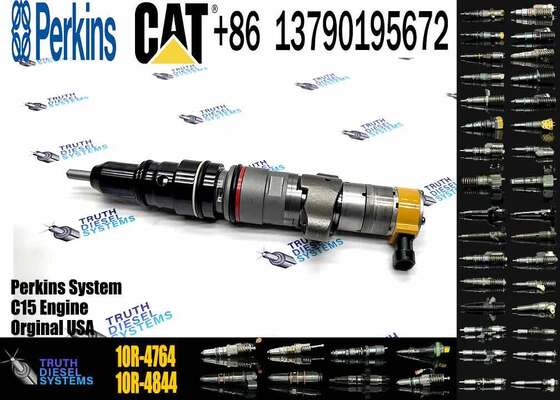 Excavator Diesel Common Rail Inyector Nozzle 245-3516 10R-4764 C9 Fuel Injectors for Cater-pillar C9 Cat Engine