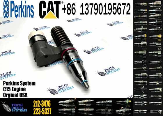 C15 C12 Diesel Engine Parts Fuel Injector 2123476 212-3476 166-0149 0R-9530 for Cat-erpillar Excavator