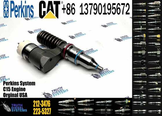C15 C12 Diesel Engine Parts Fuel Injector 2123476 212-3476 166-0149 0R-9530 for Cat-erpillar Excavator