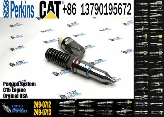 Diesel Engine Fuel Injector 249-0712 2490712 2490713 249-0713 Common Rail Nozzle for Caterpillar CAT C11 C13 Engine