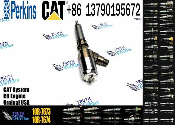 ORIGINAL C6.4 Diesel Parts Injector 320-0690 Common Rail Fuel Injector 10R-7673 10R7673 for C4.4 C6.6 for caterpillar
