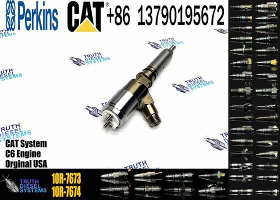 ORIGINAL C6.4 Diesel Parts Injector 320-0690 Common Rail Fuel Injector 10R-7673 10R7673 for C4.4 C6.6 for caterpillar