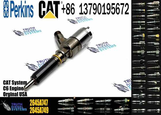 320D Diesel Common Rail Fuel Injectors 10R-7672 320-0680 for Caterpillar CAT C4.4 C6.6 Engine PERKINS 2645A747