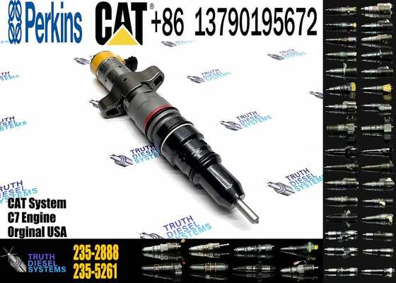 Diesel Fuel Injector Nozzle for C6.4 Engine Compatible with C7 C9 10R7224 235-2888 0445110646 Construction Machinery Parts
