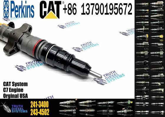 Brand New Unused Caterpillar C7 Fuel Injector 241-3238 241-3239 241-3400 10R-4763 for Construction Machinery Parts Made in China