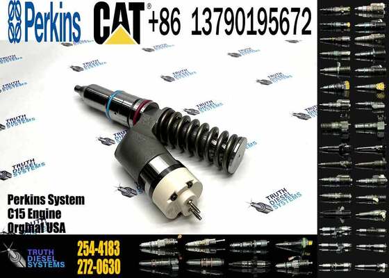 Diesel Fuel Injector 253-0615 2530615 6PCS Fuel Injector 280-0574 291-5911 254-4183 for C15 C18 Excavator Engine Engine Parts