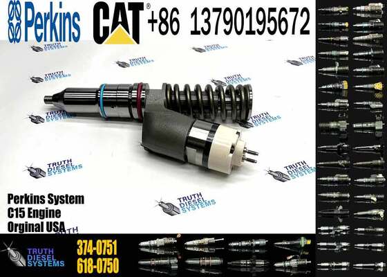 Excavator Part Fuel Injector Assembly 618-0751 253-0617 374-0751 6180751 2530617 3740751 for Engine C15 C18 C27 C32 CAT