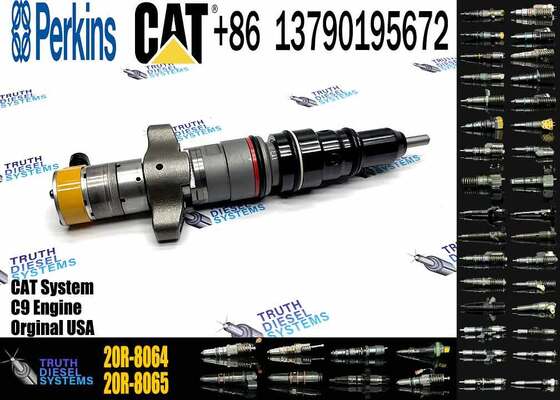 New OEM 330D 336D 340D Excavator Spare Parts C7 C9 Engine Diesel Fuel Injector Common Rail 557-7633 557-7637 20R-8064 3282574