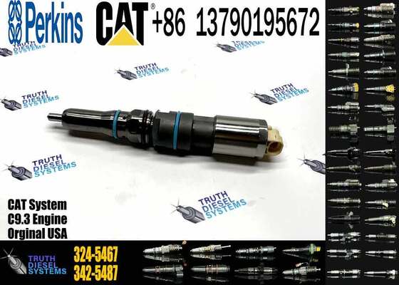 New Condition Aluminum Diesel Fuel Injector Model 304-3637 324-5467 342-5487 363-0493364-8024 Injection Valves for Engine Fuel