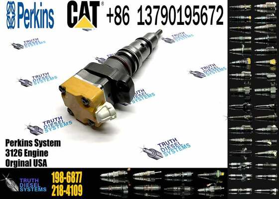 YS 3126B 3126E C7 Diesel Engine 322C Excavator Fuel Injector Nozzle 10R-0782 128-6601 198-6605 178-0199 6 Month Warranty