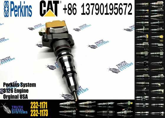 128-6601 178-0199 1286601 Fuel Injector Common Rail Injector for 3126B 3126E Engine 120H 135H Motor Grader 953C 963C Loader