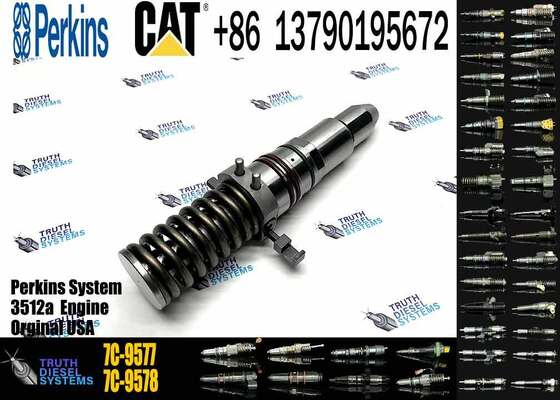 CAT Engine Diesel Fuel Injector 7C-9577 7E-8836 7E-3382 9Y-1785for Fuel Engine 3508C 3516 3512 3508
